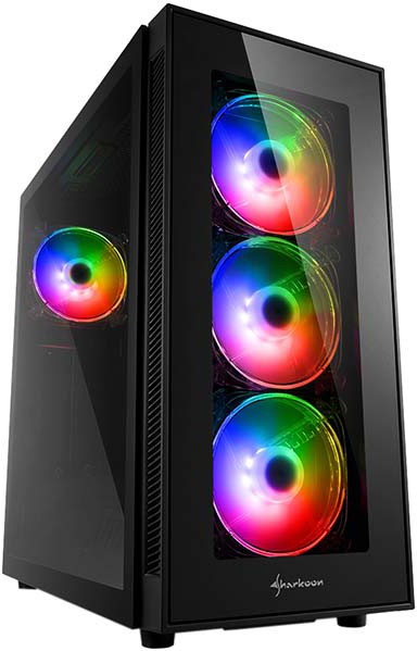 

Корпус для компьютера Sharkoon TG5 PRO RGB led