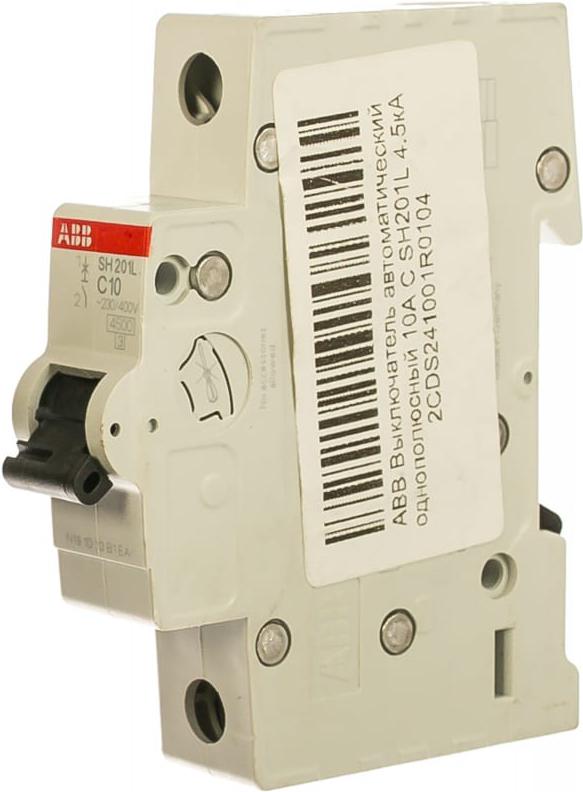 

Выключатель ABB SH201L C10 [2CDS241001R0104], SH201L C10