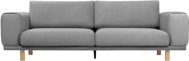 

Диван Woodcraft Кареро Velvet Light Grey серый [169369], Кареро Velvet Light Grey