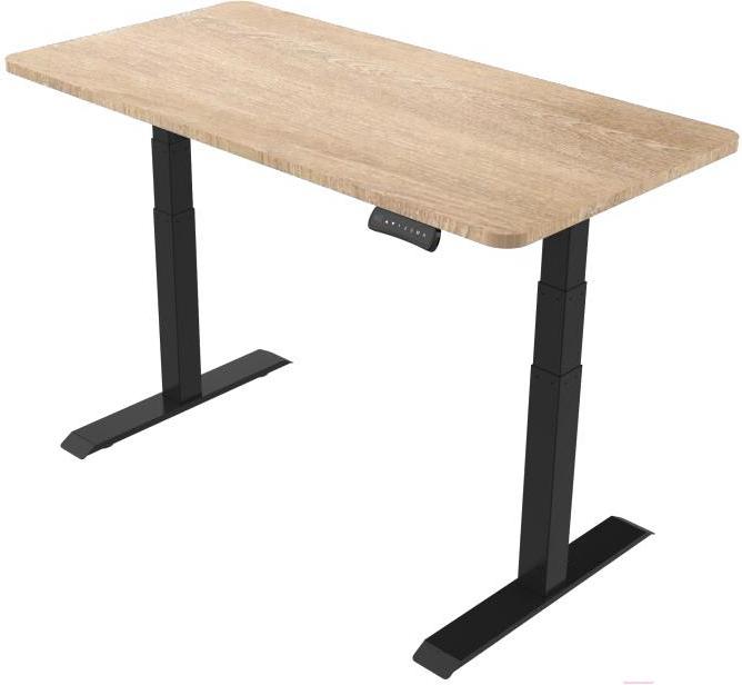 

Стол письменный Smartstol Slim 160*80*1.8 черный/дуб санома, Slim 160*80*1.8