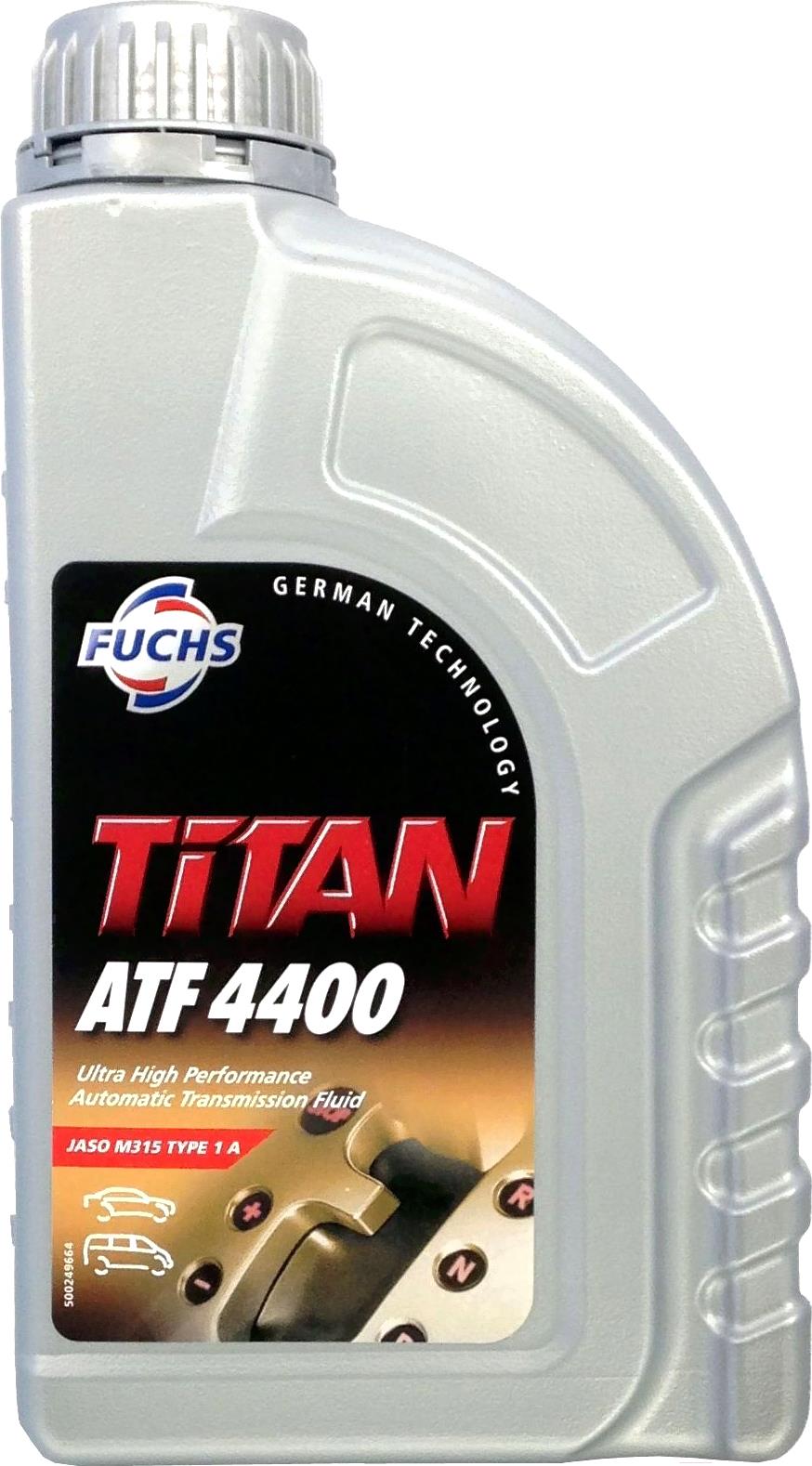 

Трансмиссионное масло Fuchs Titan ATF 4400 Dexron III 1л красный [601376436], Titan ATF 4400 Dexron III 1л