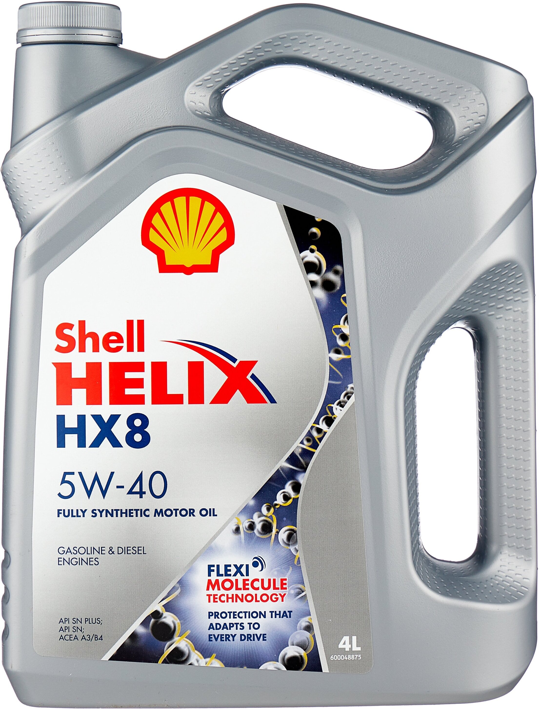 

Моторное масло Shell Helix HX8 Synthetic 5W40 / 550046362 (4л), Моторное масло Shell Helix HX8 Synthetic 5W40 4л 550046362