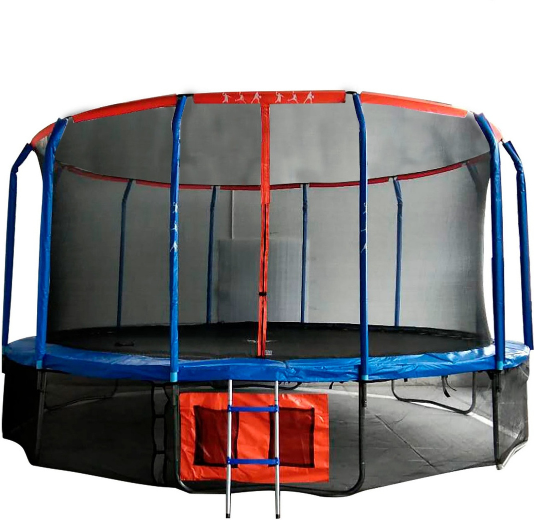 

Батут DFC JUMP BASKET 16ft-488 cм внутр.сетка, лестница [16FT-JBSK-B], Батут DFC JUMP BASKET 16ft внутр.сетка, лестница 488cм 16FT-JBSK-B