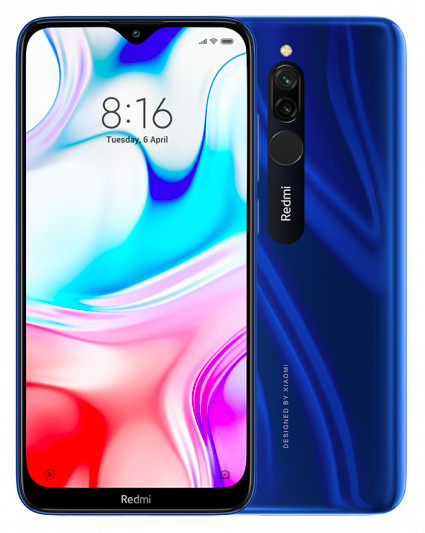 

Мобильный телефон Xiaomi Redmi 8 3Gb/32Gb Blue, Redmi 8 3Gb/32Gb