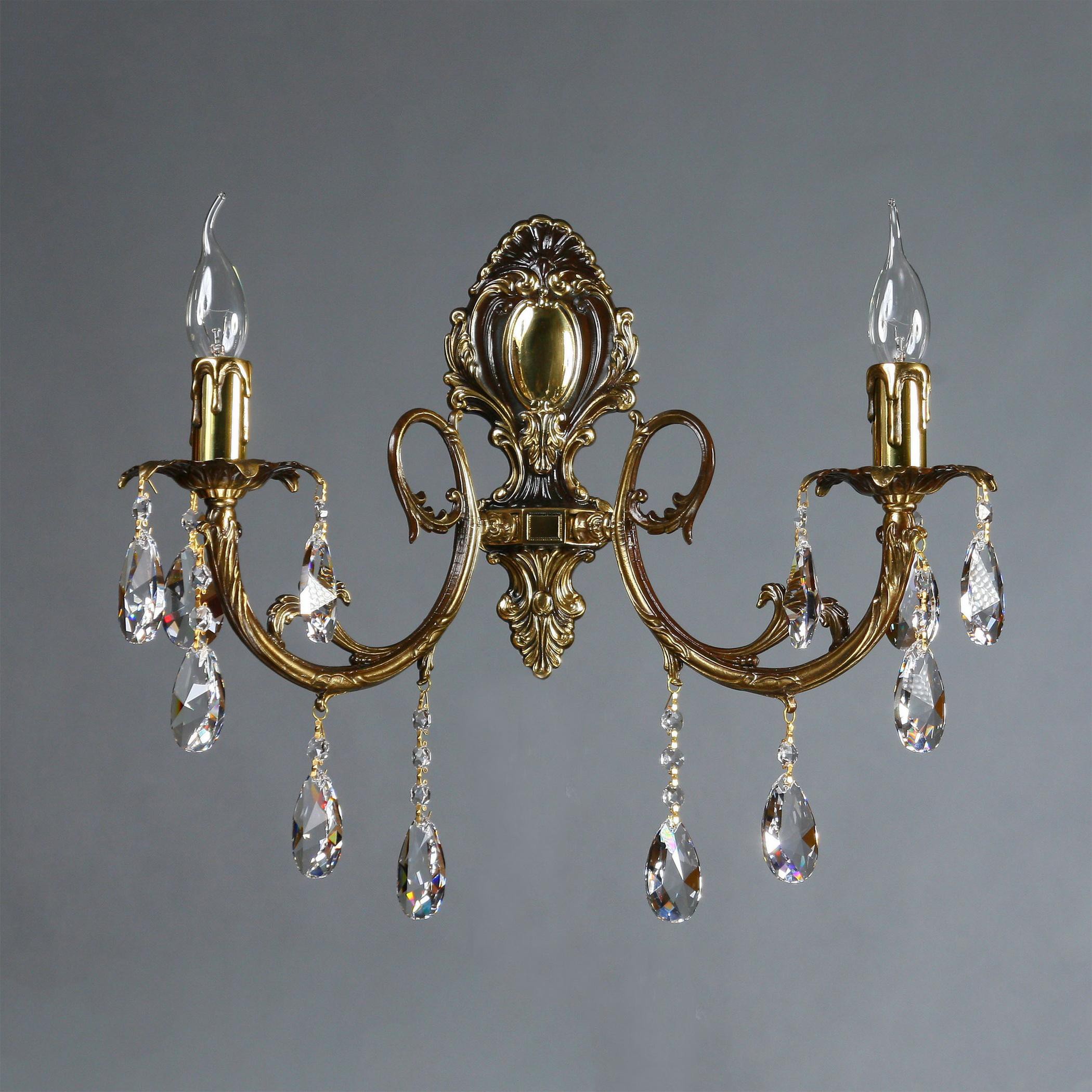 

Бра AMBIENTE by BRIZZI 8888/2 PB Tear drop [8888/2 PB Tear Drop], Бра AMBIENTE by BRIZZI 8888/2 PB Tear drop