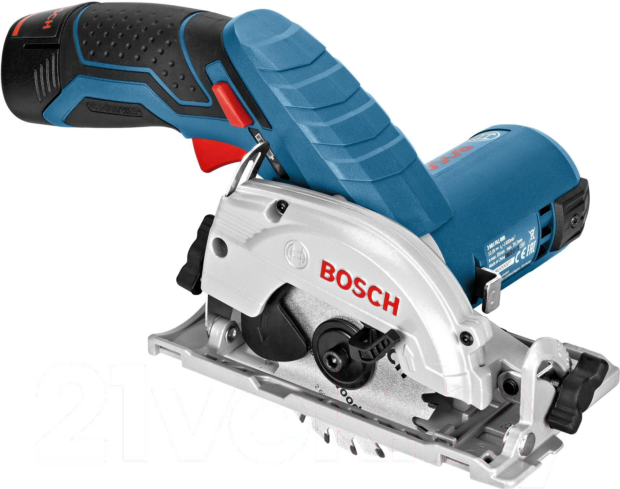 

Дисковая пила Bosch GKS 12V-26 Professional 06016A1001 (без АКБ), Дисковая (циркулярная) пила Bosch GKS 12V-26 Professional 06016A1001 (без АКБ)