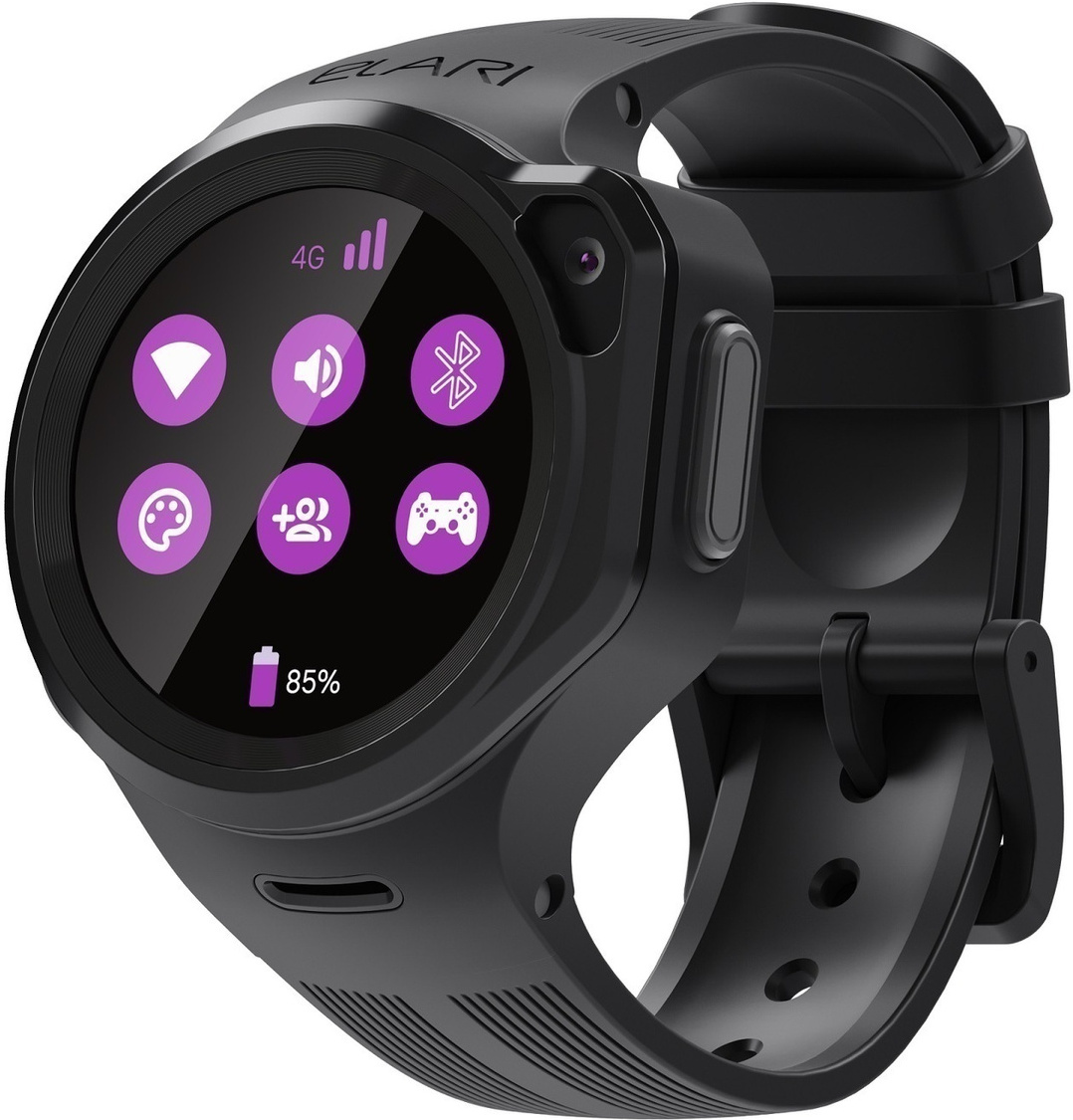 

Умные часы Elari KidPhone 4GR KP-4GR черный, Умные часы Elari KidPhone 4GR (черный)