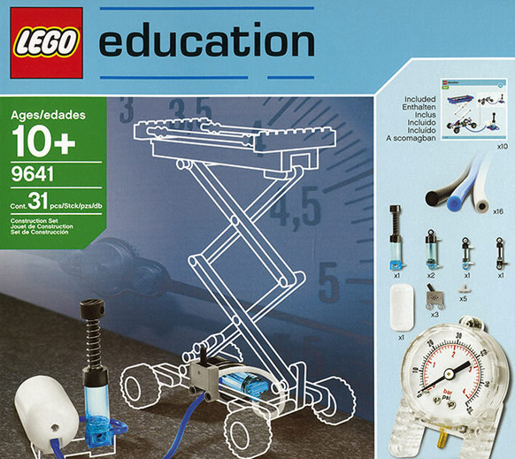 

Конструктор LEGO Education Образовательное решение «Пневматика» [9641], Education Pneumatics Add on Set