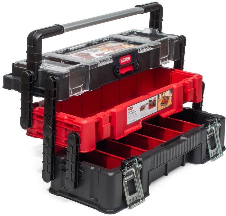 

Ящик для инструментов Keter Cantilever Trio Organizer Black (17198033)