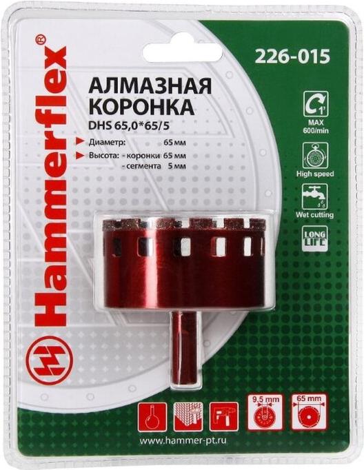 

Алмазная коронка Hammer Flex 226-015, Flex 226-015