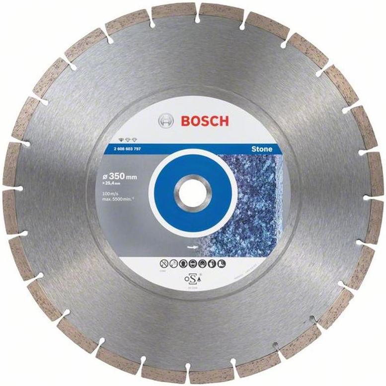 

Алмазный диск Bosch Standard for Stone 350-25.4 [2.608.603.797], Standard for Stone 350-25.4