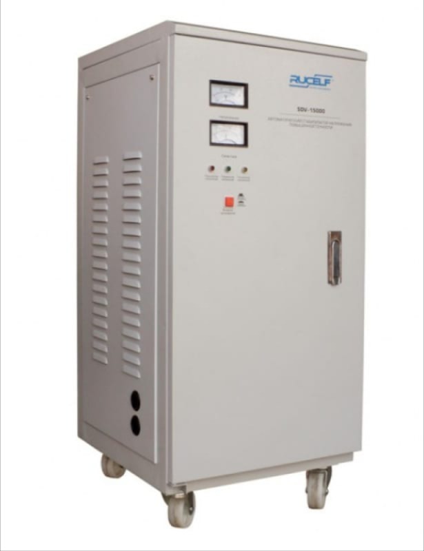 

Стабилизатор напряжения Rucelf SDV-15000