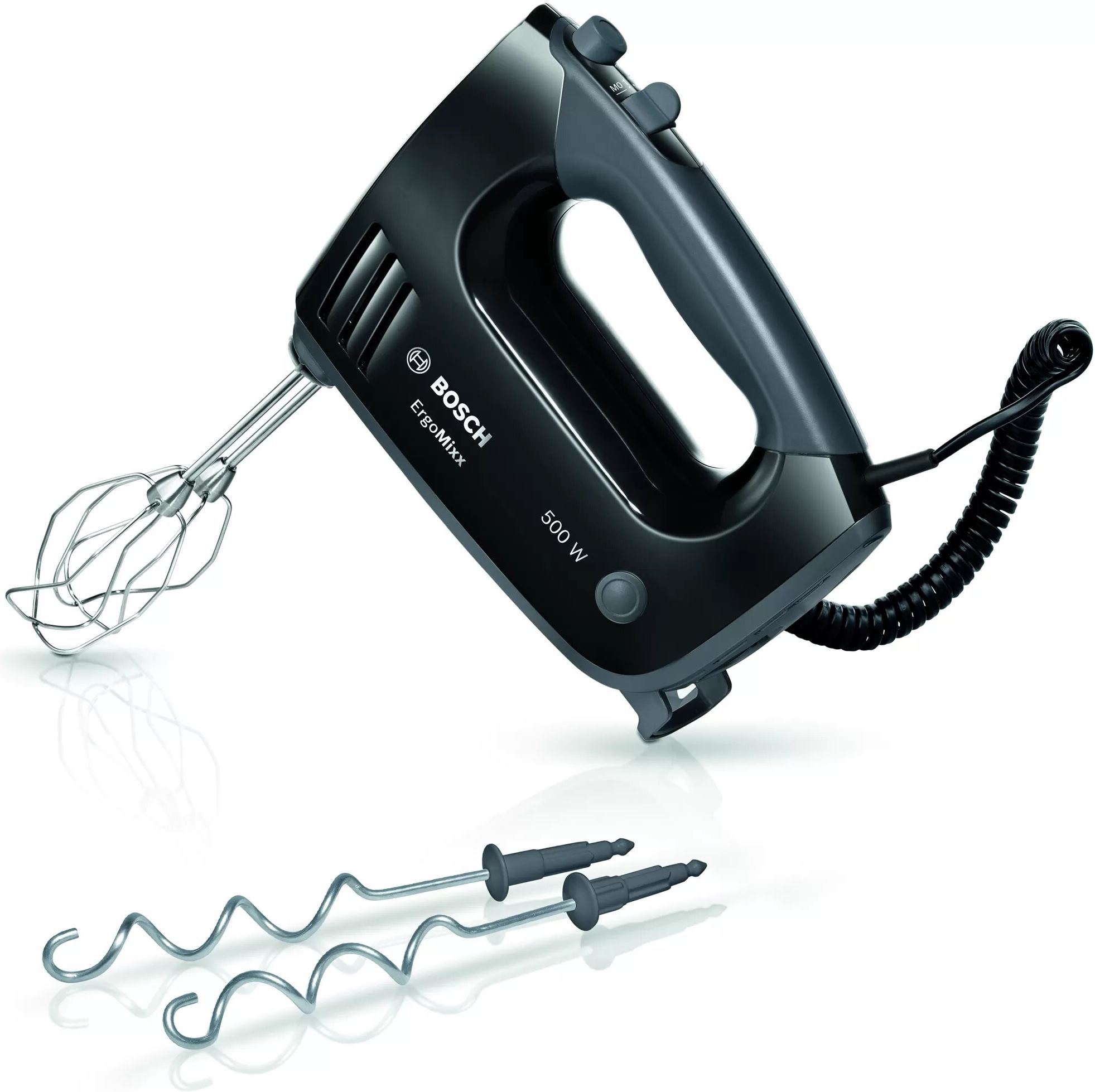 

Миксер Bosch MFQ3650X черный, Миксер ручной Bosch MFQ3650X
