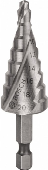 

Сверло Bosch 2.608.597.524, Сверло Bosch 4-20 75 мм Ступенчатое 2.608.597.524