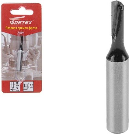 

Фреза Wortex пазовая прямая 5х13 мм [MCAA051318], Фреза Wortex пазовая прямая 5х13 мм MCAA051318