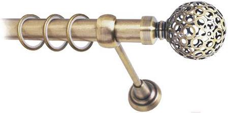 

Карниз Lm Decor Ажур 095 1р гладкий 25мм 2м антик, Ажур 095 1р гладкий 25мм 2.0м