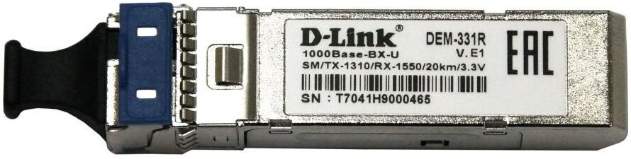 

SFP модуль D-Link 331R/20KM/A1A, Трансивер D-Link 331R/20KM/A1A