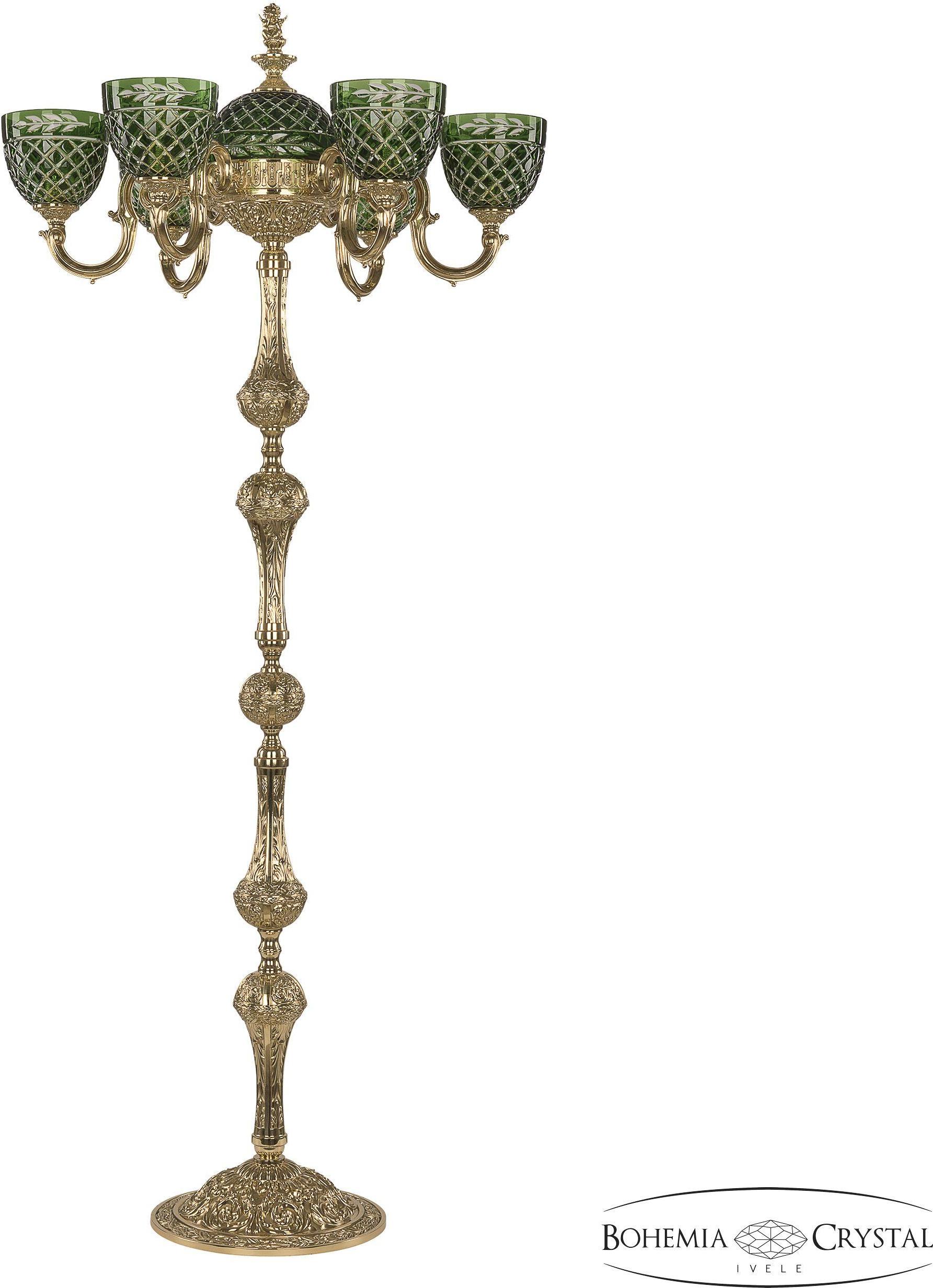 

Подвесная люстра Bohemia Ivele Crystal 72003TP/6/175 G P1 U Clear-Green/H-1J FA2S