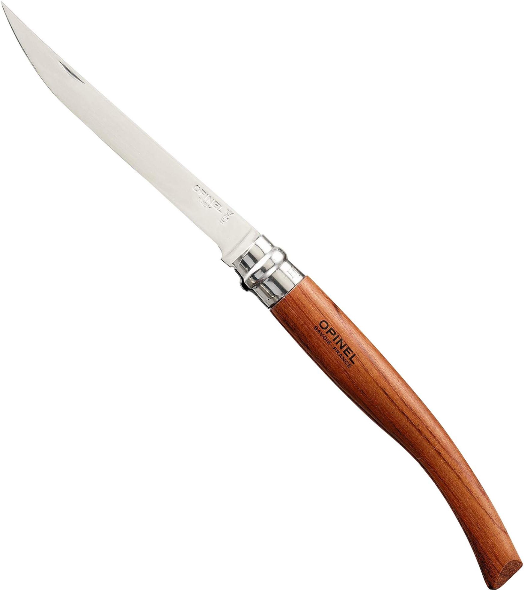 

Туристический нож Opinel Slim Bubinga №08 8VRI [000015], Туристический нож Opinel Slim Bubinga №08 8VRI 000015