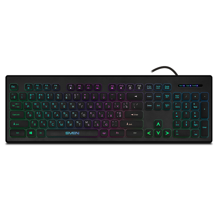 

Клавиатура SVEN KB-C7500EL черный