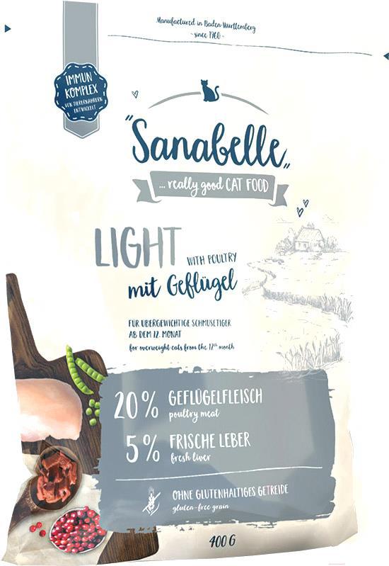 

Корм для кошек Bosch Petfood Sanabelle Light 400г, Sanabelle Light 400г