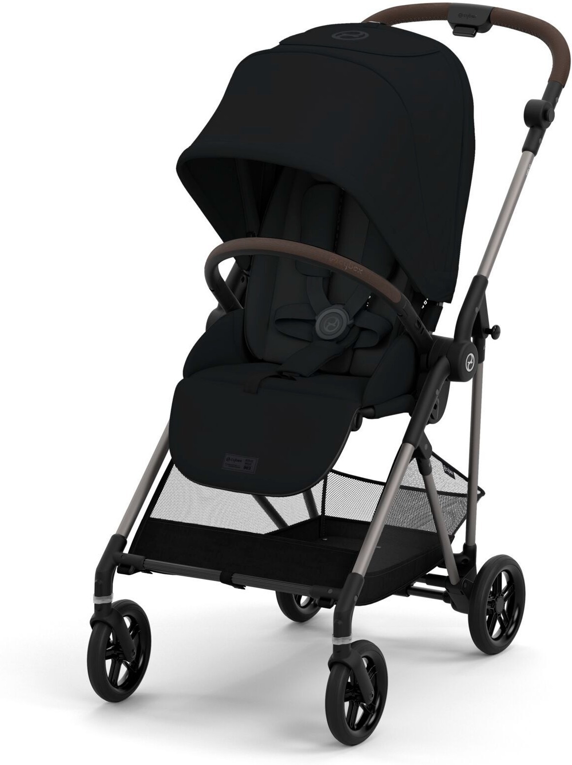 

Коляска прогулочная Cybex Melio new moon black