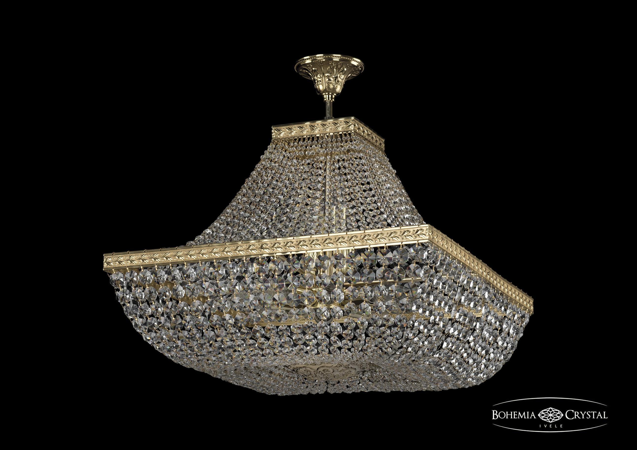 

Люстра на штанге Bohemia Ivele Crystal 19112/H1/55IV G