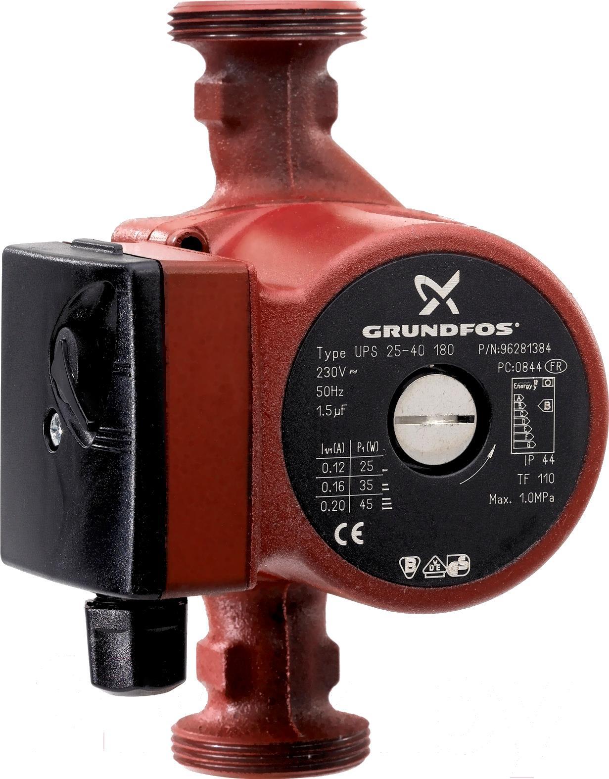 

Циркуляционный насос Grundfos UPS 25-120 180 (52588336), UPS 25-120 180