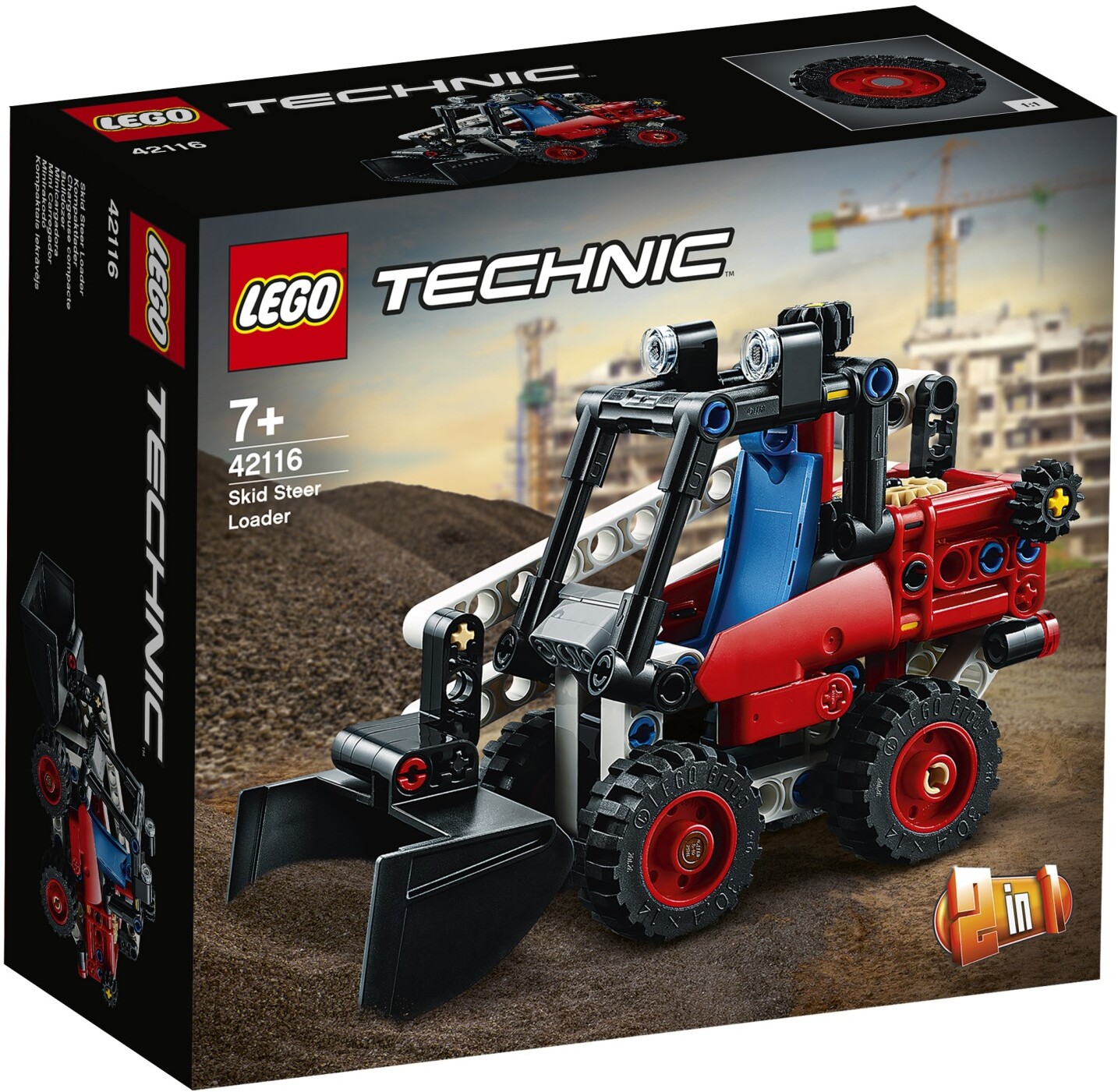 

Конструктор LEGO Technic Фронтальный погрузчик [42116], Конструктор LEGO Technic Фронтальный погрузчик 42116