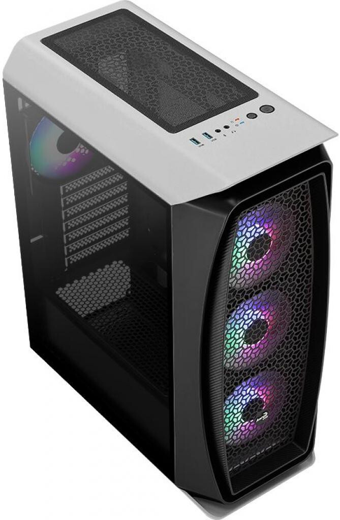 

Корпус для компьютера AeroCool One One Frost-G-WT-v1 w/o PSU, Корпус Aerocool Aero One Frost-G-WT-v1 (белый без БП)