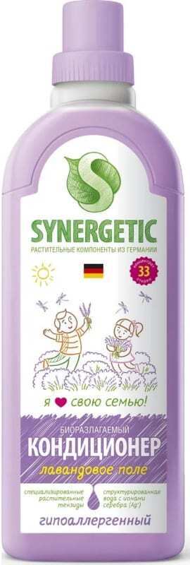 

Ополаскиватель для белья Synergetic Лавандовое поле 1л