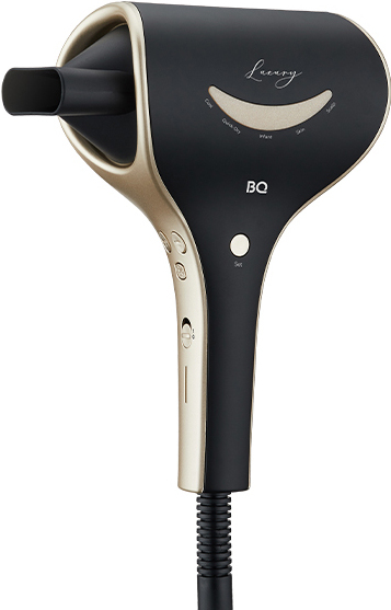 

Фен BQ HD1211M Black/Gold
