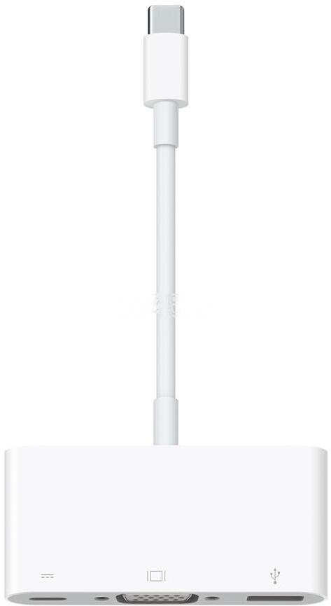 

Адаптер Apple USB-C to VGA [MJ1L2ZM/A], Apple USB-C VGA Multiport Adapter MJ1L2