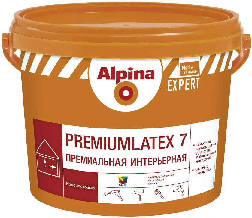 

Краска Alpina Expert Premiumlatex 7. База 3 9.4л