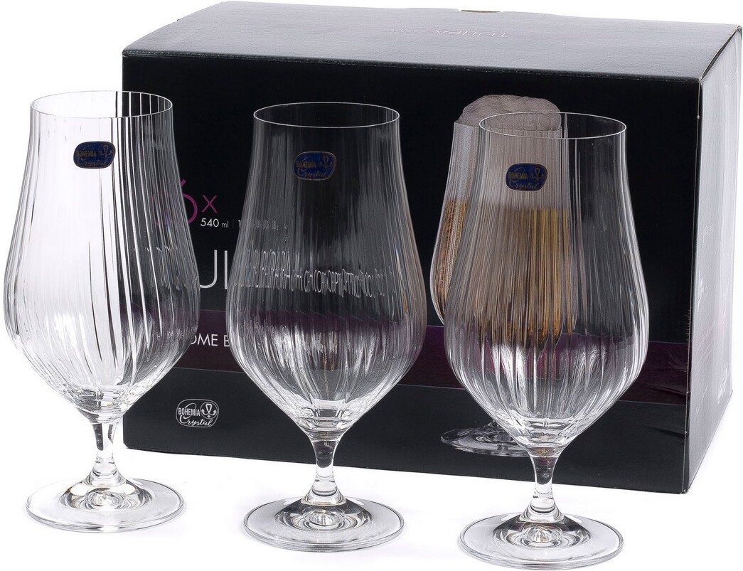 

Набор бокалов для пива Bohemia Tulipa optic 40894/36/540