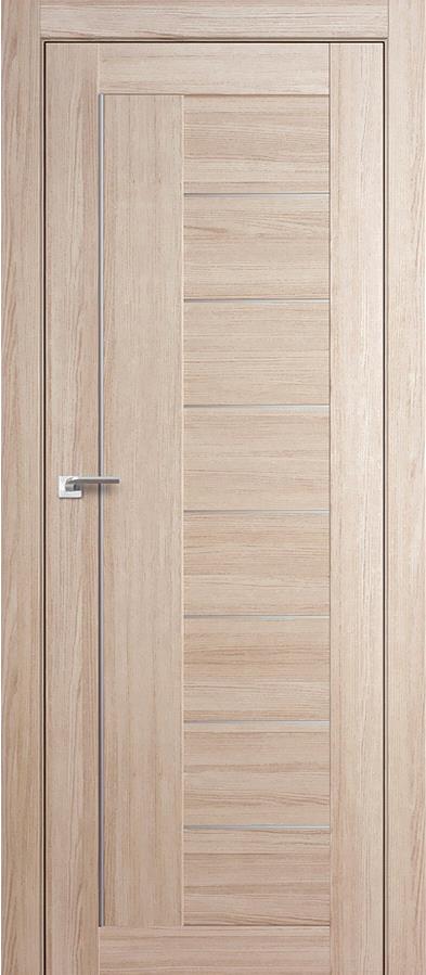 

Дверь межкомнатная ProfilDoors 17X 60x200 капучино мелинга/стекло матовое, 17X 60x200