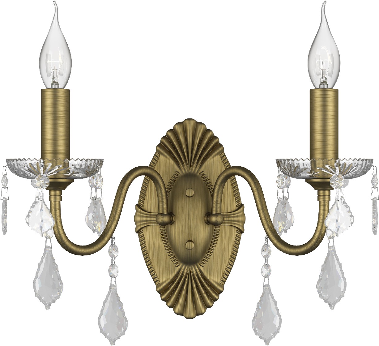 

Бра Lightstar 700621 (MB000009-2) Бра CLASSIC 2х40W E14 БРОНЗА (в комплекте), шт