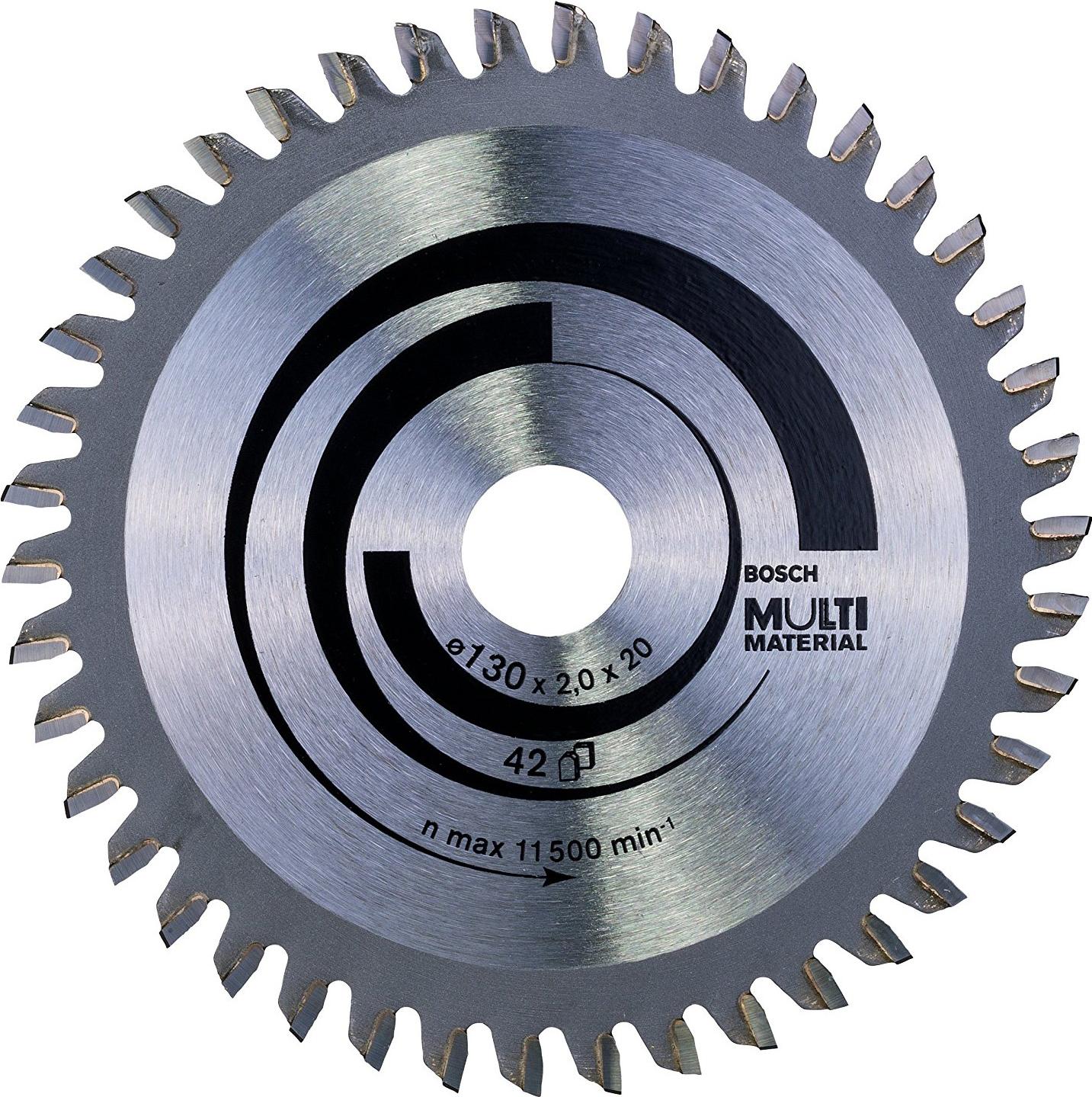 

Диск пильный Bosch 2.608.641.195, 130-20(16) MultiMaterial 42зуб.