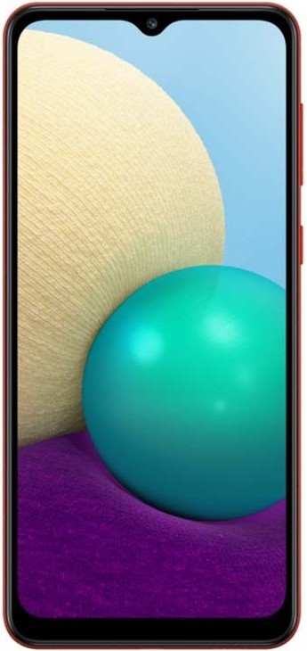 

Мобильный телефон Samsung Galaxy A02 красный [SM-A022GZRBSER], Смартфон Samsung Galaxy A02 SM-A022G/DS 2GB/32GB (красный)