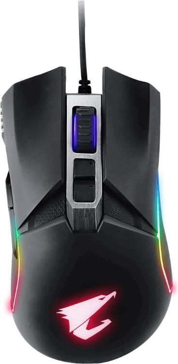 

Мышь Gigabyte Optical Aorus M5 Black, Optical Aorus M5