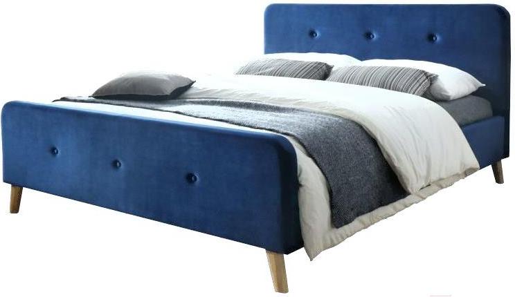 

Кровать Signal Malmo Velvet 160x200 синий [MALMOV160GRD], Malmo Velvet 160x200