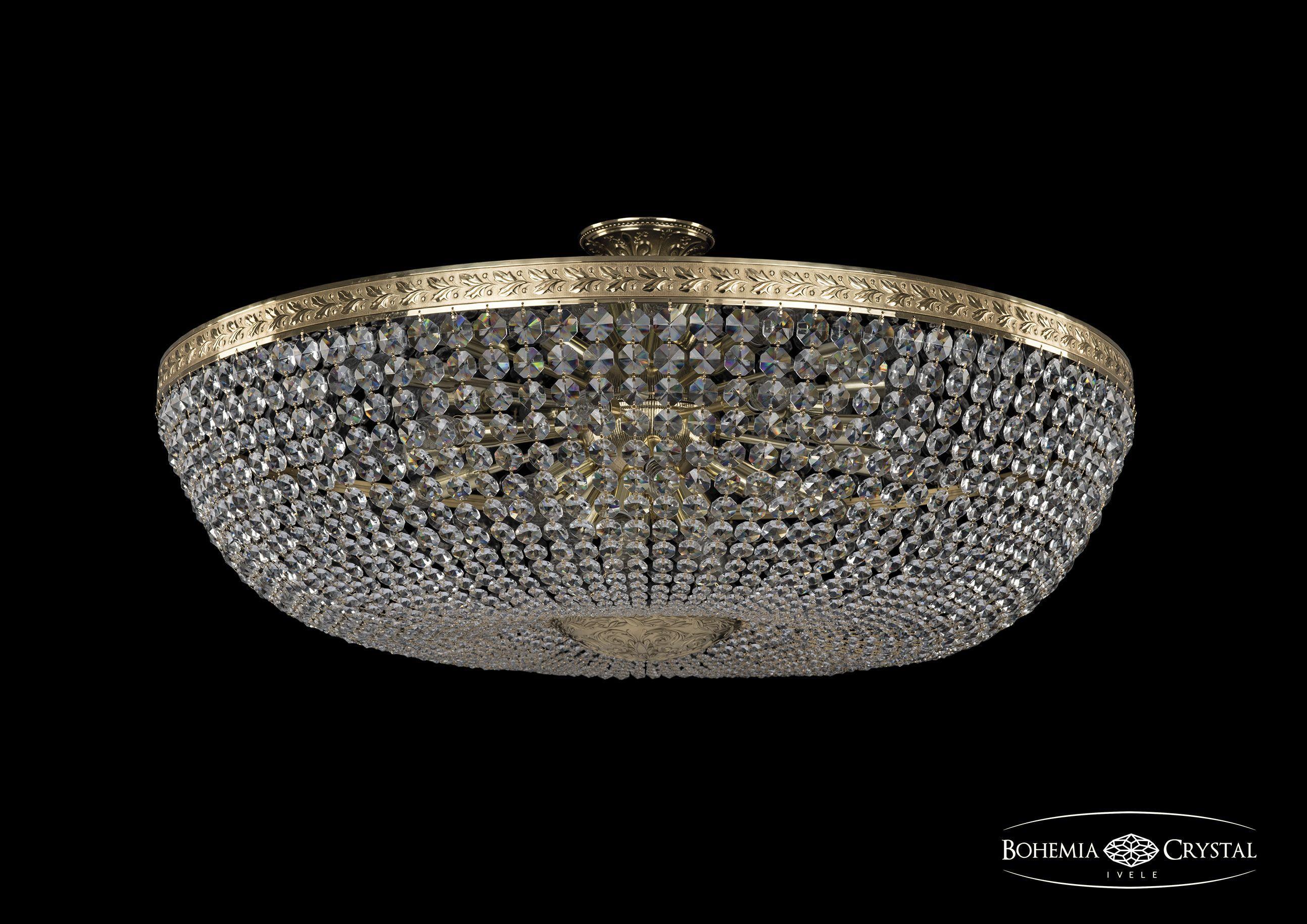 

Люстра на штанге Bohemia Ivele Crystal 19111/100IV G