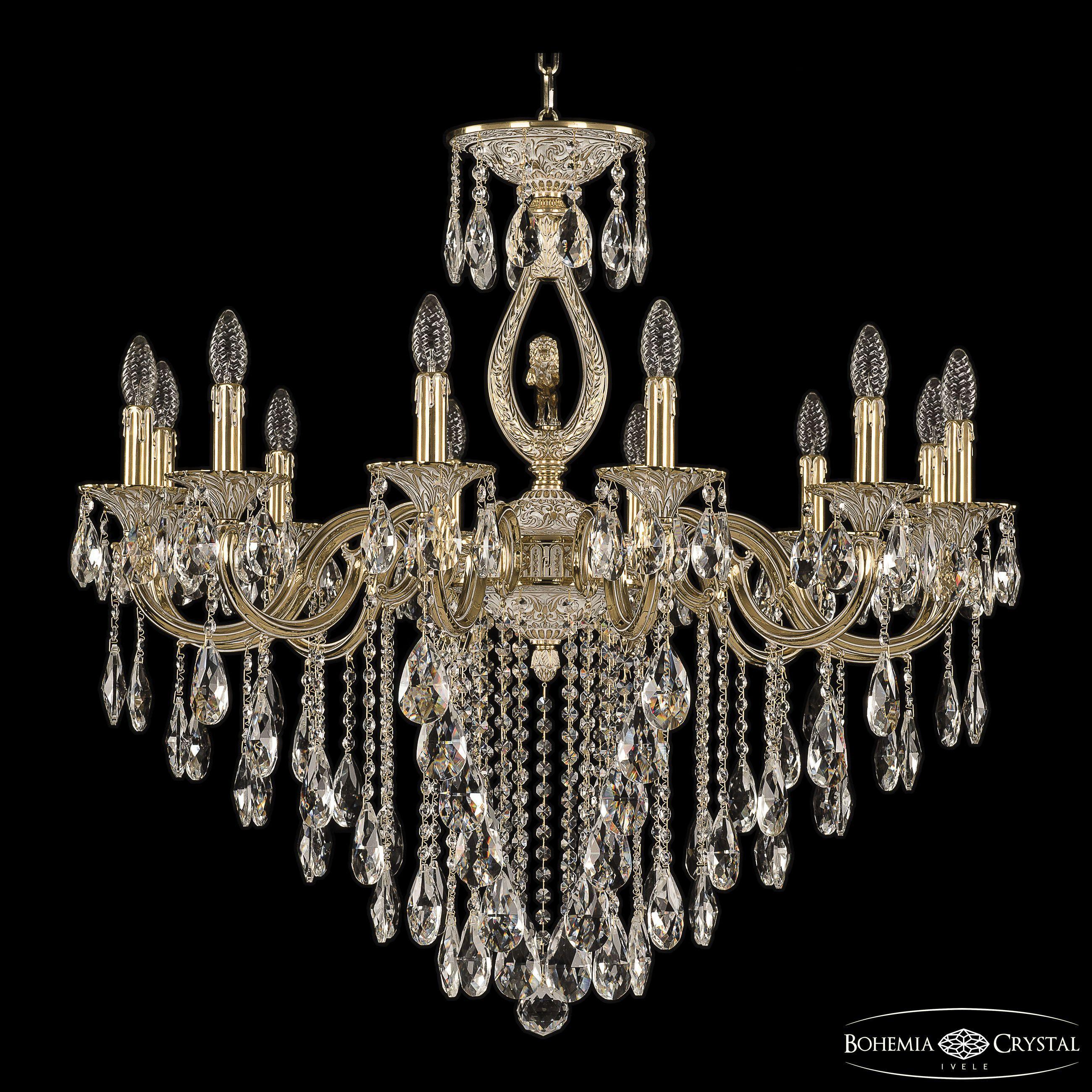 

Подвесная люстра Bohemia Ivele Crystal 72401/12/300 B GW FL3M