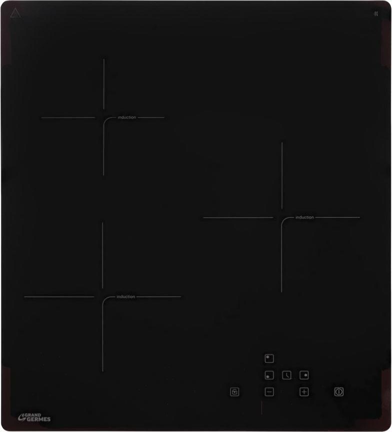 

Варочная панель GrandGermes HBI-45BK-BX черный
