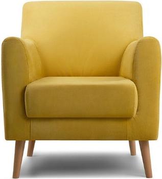 

Кресло Оденс Velvet Yellow, Оденс Velvet