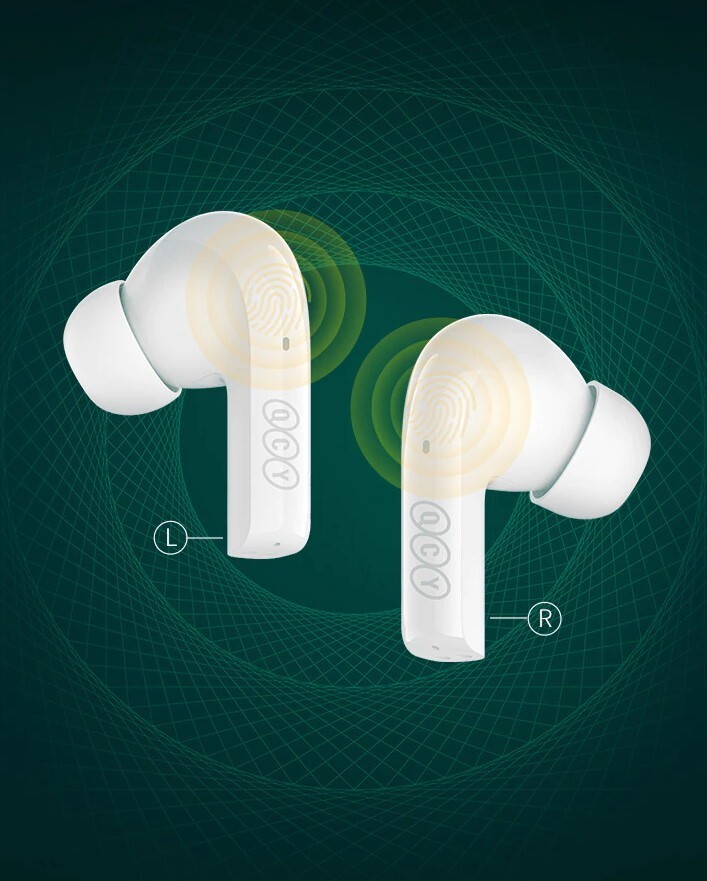 

Беспроводные наушники QCY T18 White
