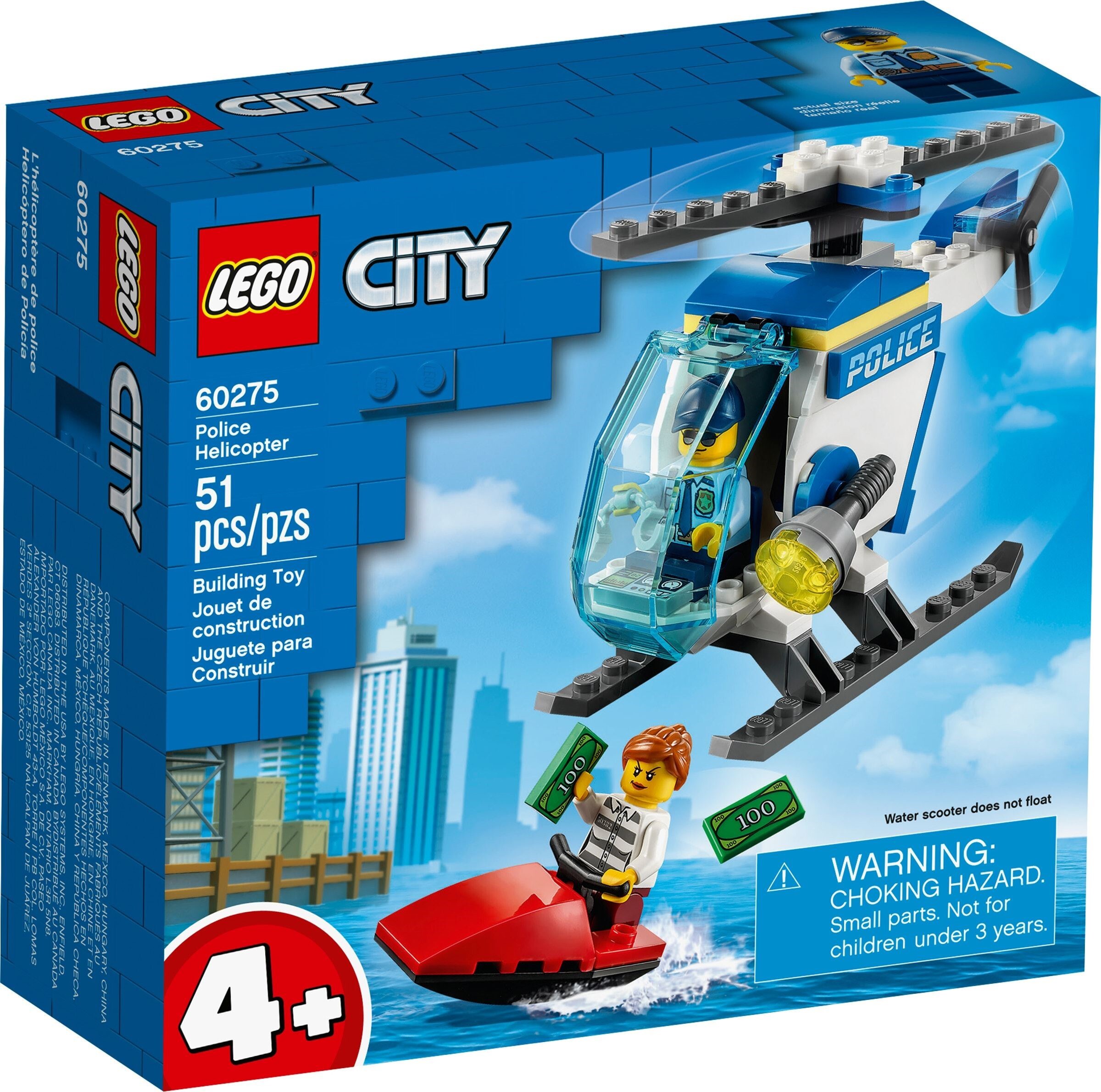 

Конструктор LEGO City Полицейский вертолёт [60275], Конструктор LEGO City Полицейский вертолёт 60275