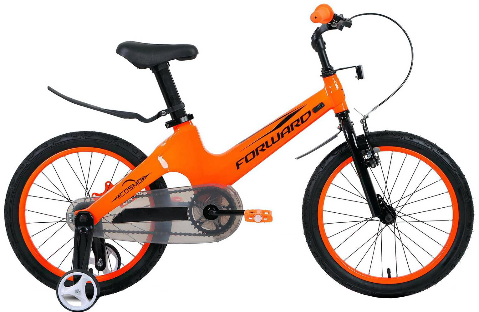 

Велосипед детский Forward Cosmo 18'' 2020 оранжевый [RBKW0LMH1002], Cosmo 18 2020 детский