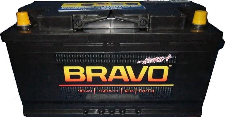 

Аккумулятор Bravo 6СТ-90 Евро/ (90 А/ч) [590010009], 6СТ-90 Евро/ (90 А/ч)
