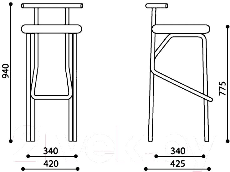 

Стул Nowy Styl Jola Chrome (V-47), Jola Chrome (V-47)